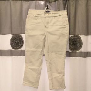NYDJ white capris